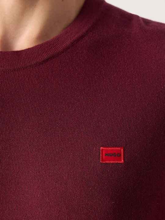 San Langarm-Pullover Burgundy