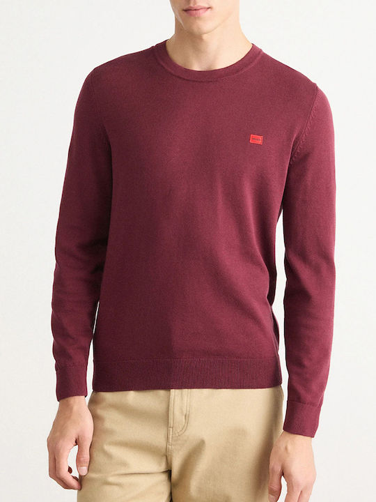 San Langarm-Pullover Burgundy