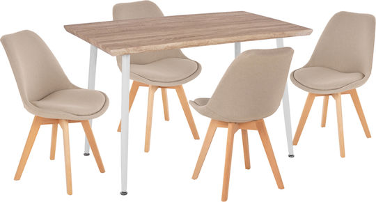 Sufragerie Sonama 5buc Sonama / Bej 120x70buc