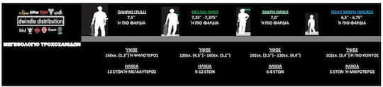 Zoo York Og 95 Tag 8" Complete Shortboard Λευκό
