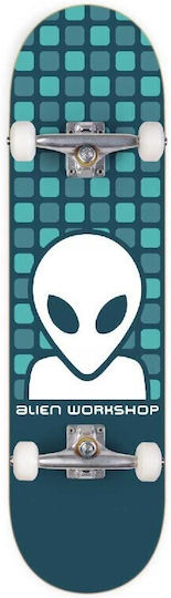 Alien Workshop Matrix 7.75" Komplett Kurzboard Blau