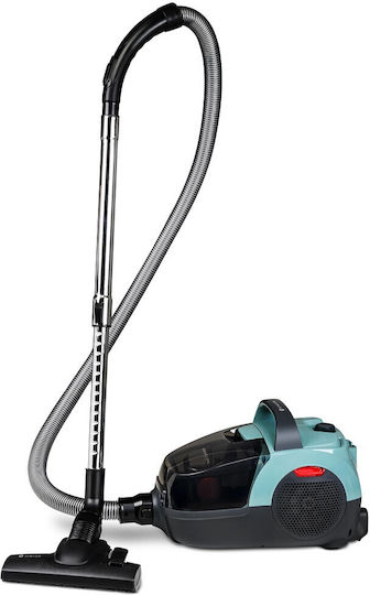 Singer Active Pro Ηλεκτρική Σκούπα 800W με Σακούλα 1.55lt Μαύρη