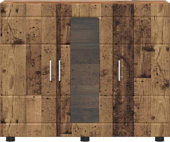 Μπουφές Ξύλινος Παλαιό Ξύλο 55.5x29x100cm
