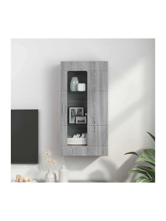 Gray TV Stand W55xD29xH100cm