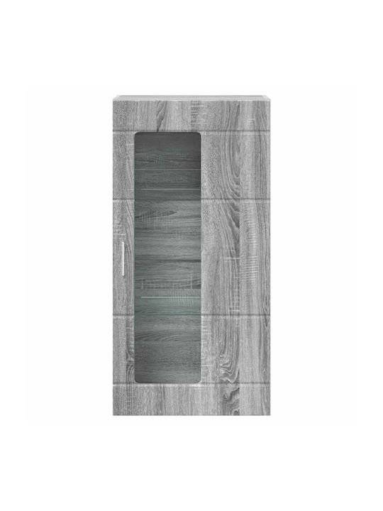 Gray TV Stand W55xD29xH100cm