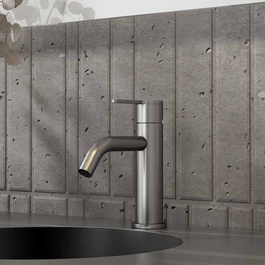 Sanitec Punto Quadra Drop-In Kitchen Sink Inox Satin Finish Silver M100xP50cm