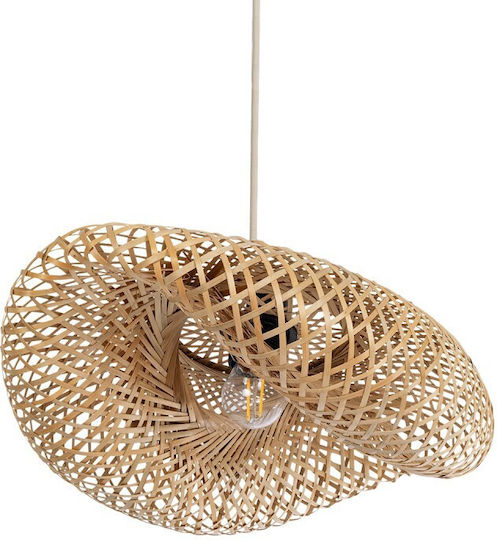 VenCore Κρεμαστό Φωτιστικό Boho Πλέγμα με Ντουί E27 40x30x18εκ.