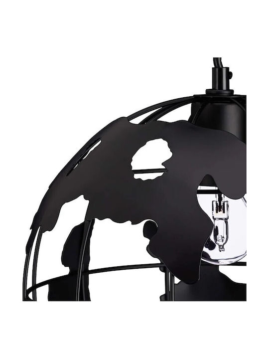 VenCore Pendant Light Black Grid with Socket E27 30x30x30cm