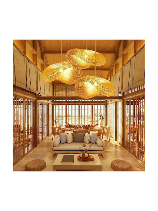 VenCore Pendant Light Boho Grid with Socket E27 40x30x18cm