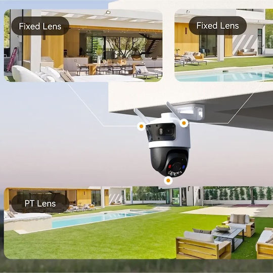 Imou IPC-S7UP-11M0WED IP Surveillance Camera Wi-Fi Waterproof with Two-Way Communication and Lens 3.6mm