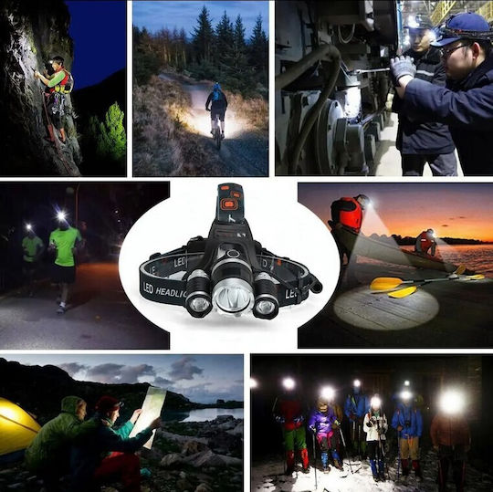 VenCore Rechargeable Headlamp LED Black