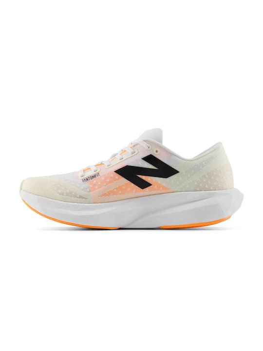 Rebel V4 Bărbați Pantofi sport Alergare White / Light Yellow / Orange