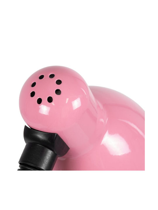VenCore Office Lamp with Flexible Arm for Socket E27 in Pink Color