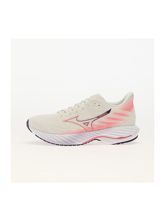 Wave Rider 28 Sport Shoes Running Snow White / Camellia Rose / Vini