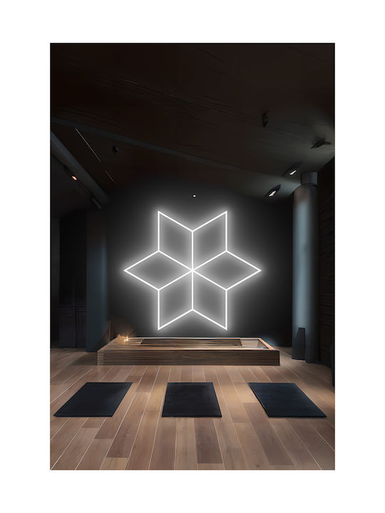 VenCore Διακοσμητικό Φωτιστικό LED Ψυχρό Λευκό 6500K