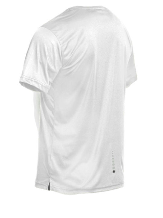 Fit White Κοντομάνικη Μπλούζα