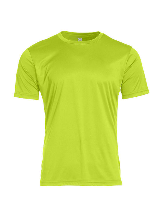 Fit Light Verde Cămășă De Lucru Cu Mâneci Scurte