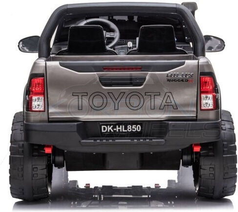 Toyota Hilux Διθέσιο με Τηλεκοντρόλ Licensed 24 Volt Γκρι