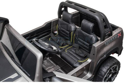 Toyota Hilux Διθέσιο με Τηλεκοντρόλ Licensed 24 Volt Γκρι