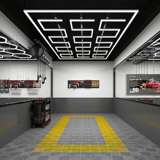 VenCore Panou LED Putere 552W cu Alb Rece Lumini
