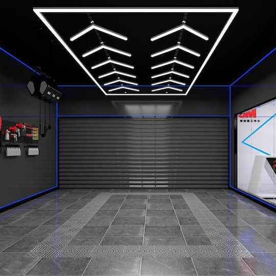 VenCore LED Panel 384W με Ψυχρό Λευκό Φως 6500K