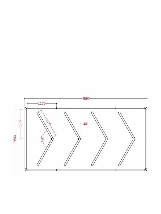 VenCore LED Panel 725W mit Kaltweiß Licht 6500K