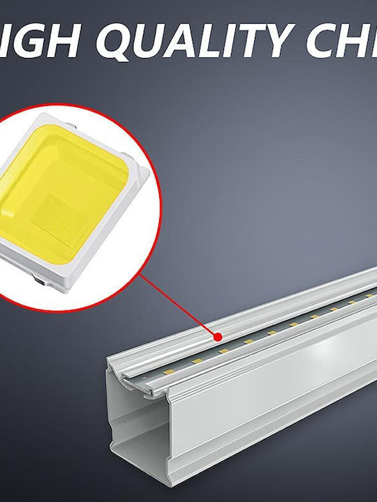 VenCore LED Panel 680W με Ψυχρό Λευκό Φως 6500K