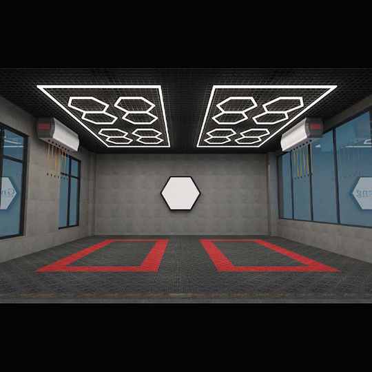 VenCore LED Panel 456W με Ψυχρό Λευκό Φως 6500K