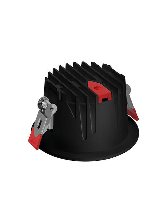 Braytron Recessed Spot Black 1pcs