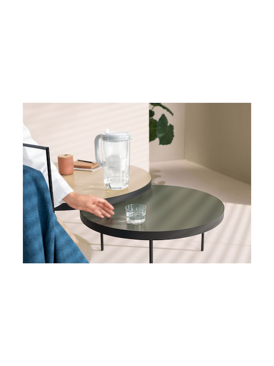Brita Glass Plastic Jug Grey with Filter 2500ml