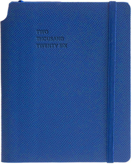 Type Center Type Center Pen Soft Weekly Diary A6 Pocket-size 10.5 x 14.8 2026 Royal Blue