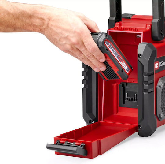 Einhell TE-CR 18 Li DAB+/FM/BT - Solo DAB+ mit Bluetooth und USB Gray