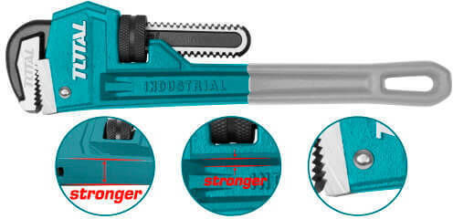 Total Pipe Wrench 1⅝" 300mm
