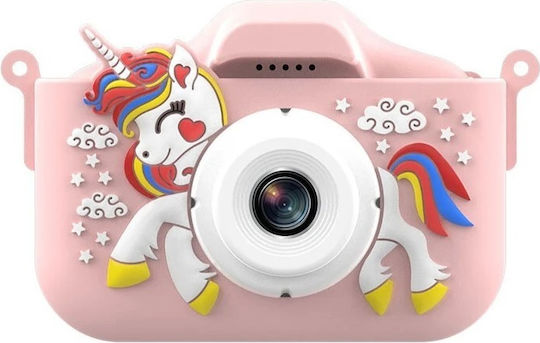 X10S Unicorn Детски Фотоапарат 12МР Розов
