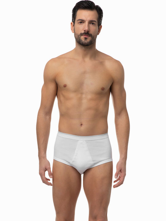 Ανδρικά Σλιπ Λευκά 3Pack