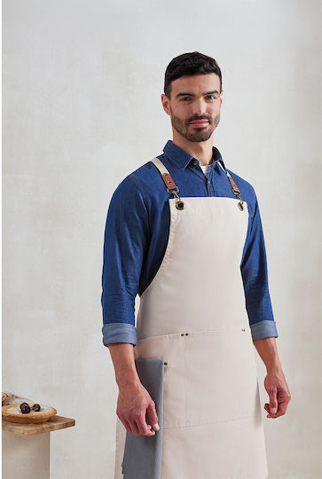 Premier Șorț Barista / Barman / Ospătar Corp întreg Gri