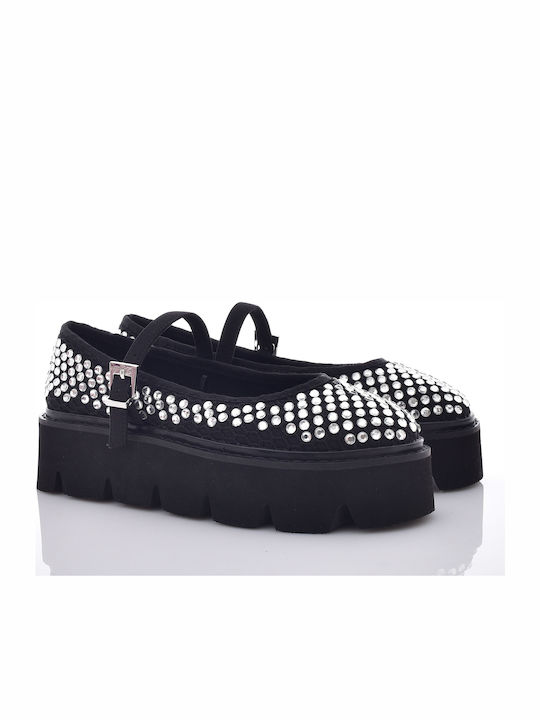 Women's Moccasins in Black Color
