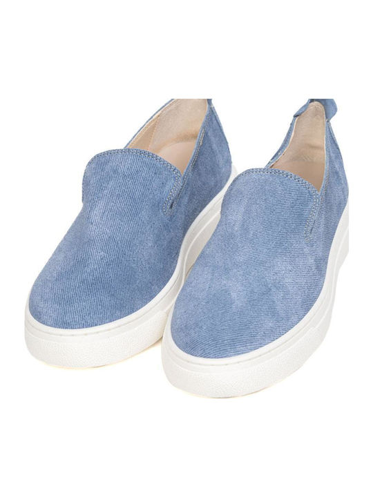 Women's Loafers in Blue Color