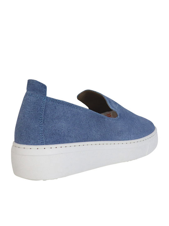 Women's Loafers in Blue Color