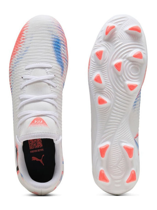 PUMA Future 8 Play Football Shoes with Cleats White