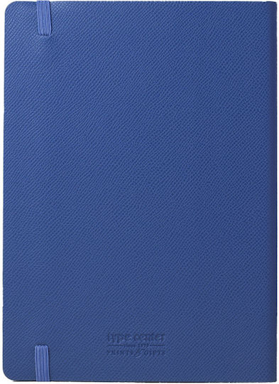 Type Center Notebook A5 Blue