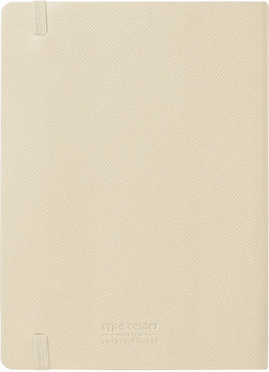 Type Center Carnet A5 cu Pagini Albe Alb