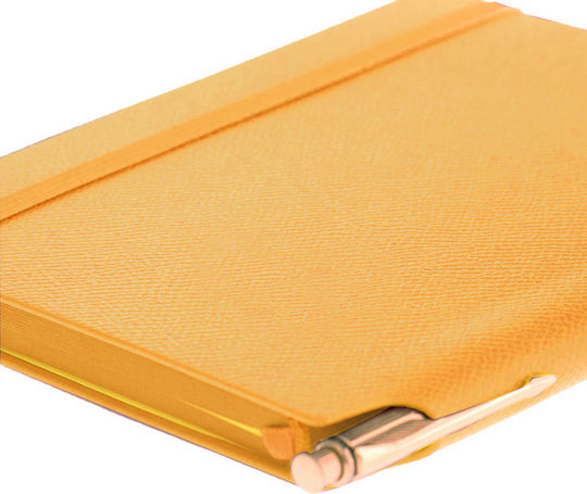 Type Center Notizbuch A6 Gelb
