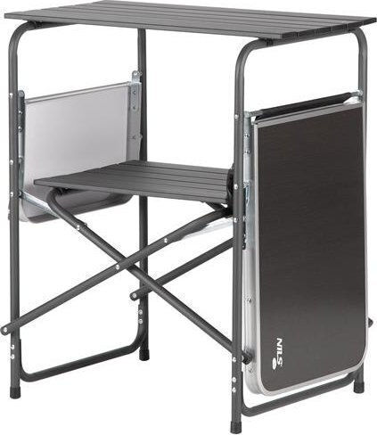 Nils Aluminum Camping Cupboard Foldable Gray