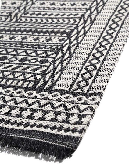 Royal Carpet Casa Καλοκαιρινό Βαμβακερό 157x230cm Black