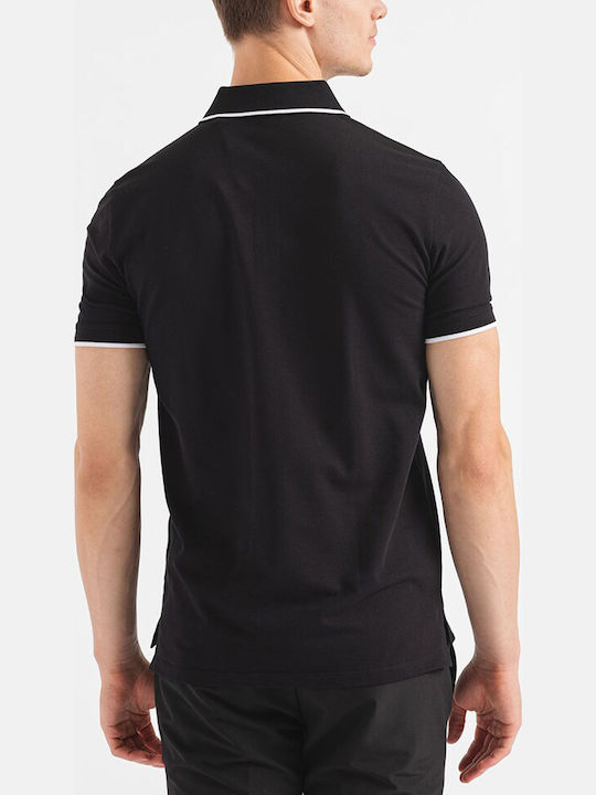 Hugo Dinoso222 Polo Bluse Schwarz