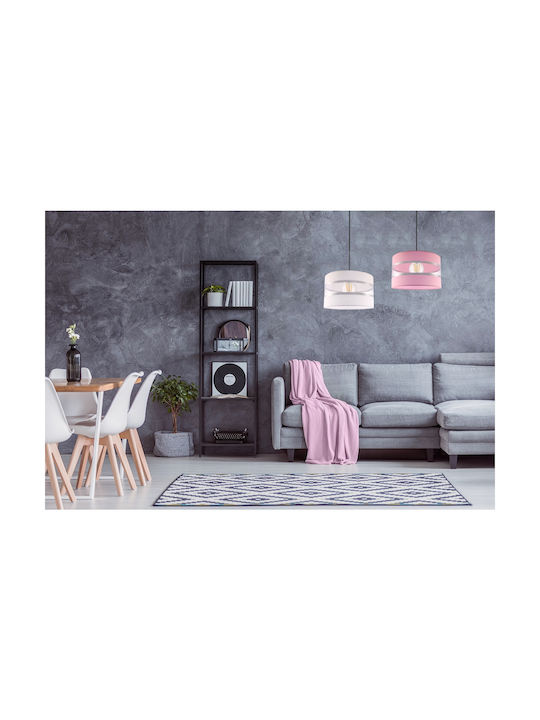 Light Home Единична светлина Детска таванна лампа Окачен от Пластмаса с Гнездо E27 Черен