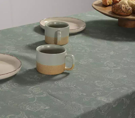 Nef-Nef Homeware Tischtuch Carena Green 140x240cm