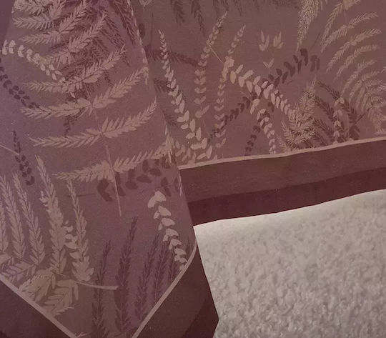 Nef-Nef Homeware Tischtuch Fern Bordo 140x140cm