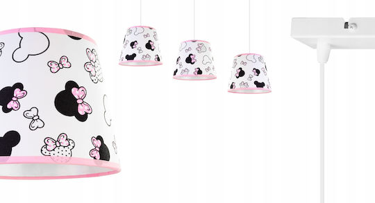 Light Home Kids Metallic / Fabric / Plastic Chandelier Ceiling Light E27 White 60W